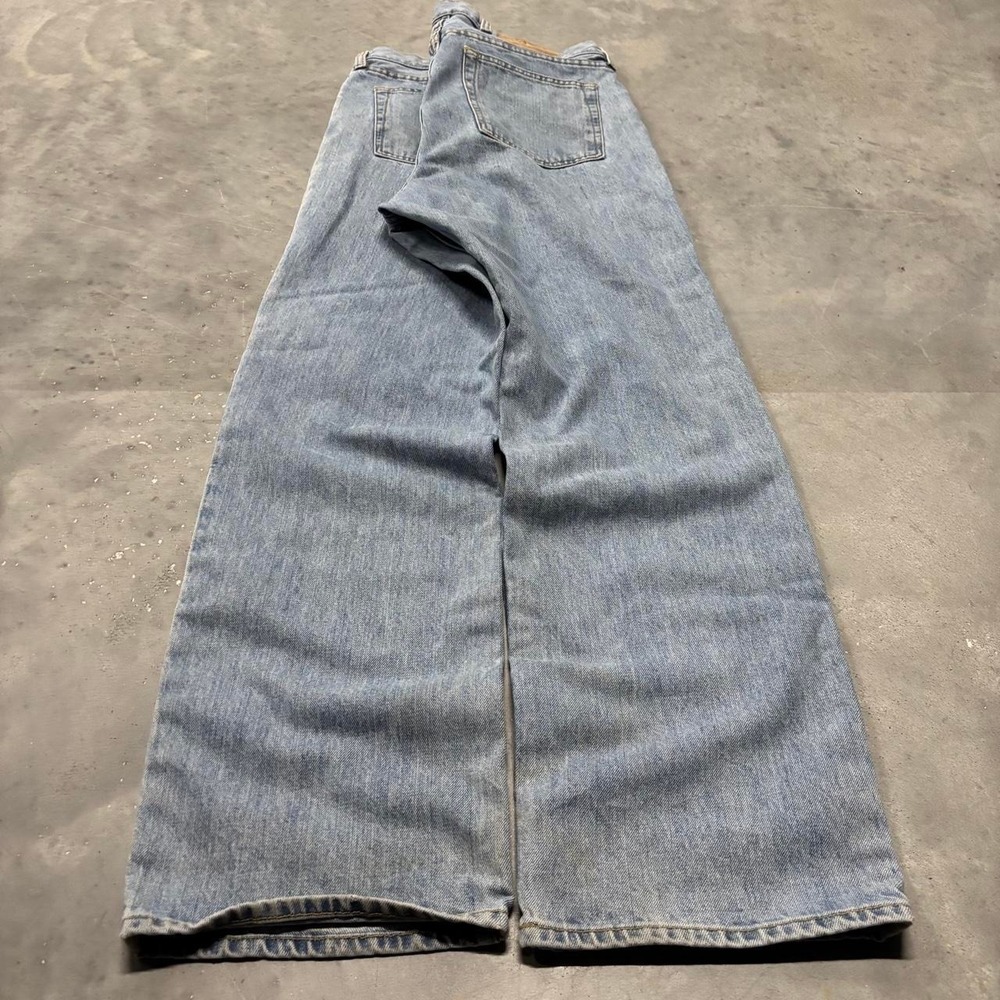 Vintage Y2K/2000s Light Wash Gap Streetwear Skater Denim Jeans! 36x32 - Picture 4 of 8
